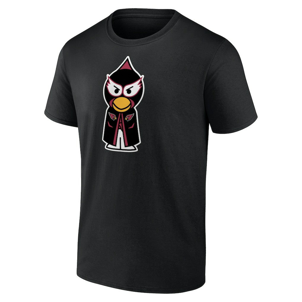 Arizona Cardinals Luchador Bird T-Shirt - Black on sale