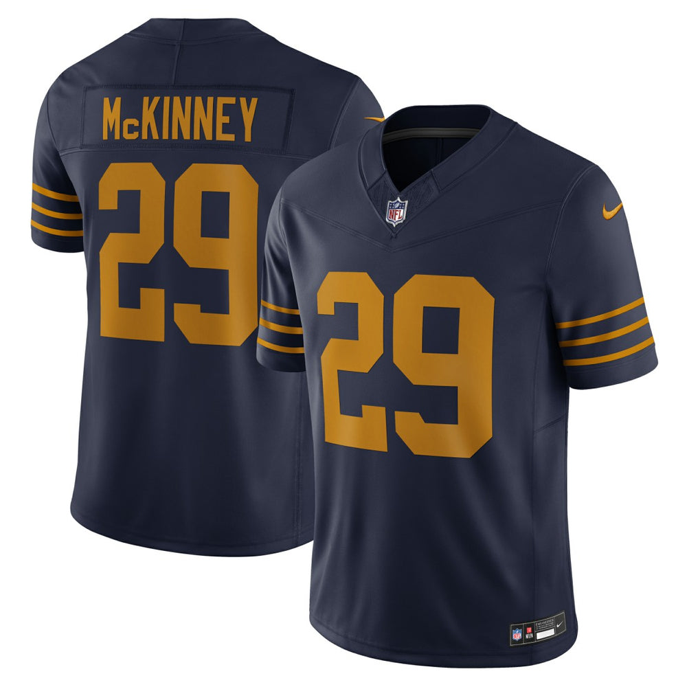 Xavier McKinney Green Bay Packers The 1923 Classic Vapor F.U.S.E. Limited Jersey - Navy | Nike online