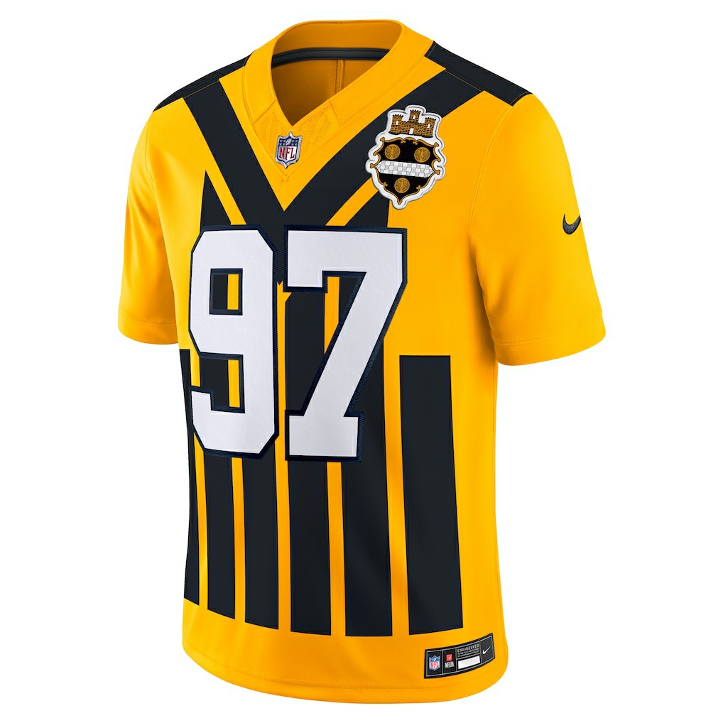 Cameron Heyward Pittsburgh Steelers Alternate Vapor F.U.S.E. Limited Jersey - Gold | Nike cheap