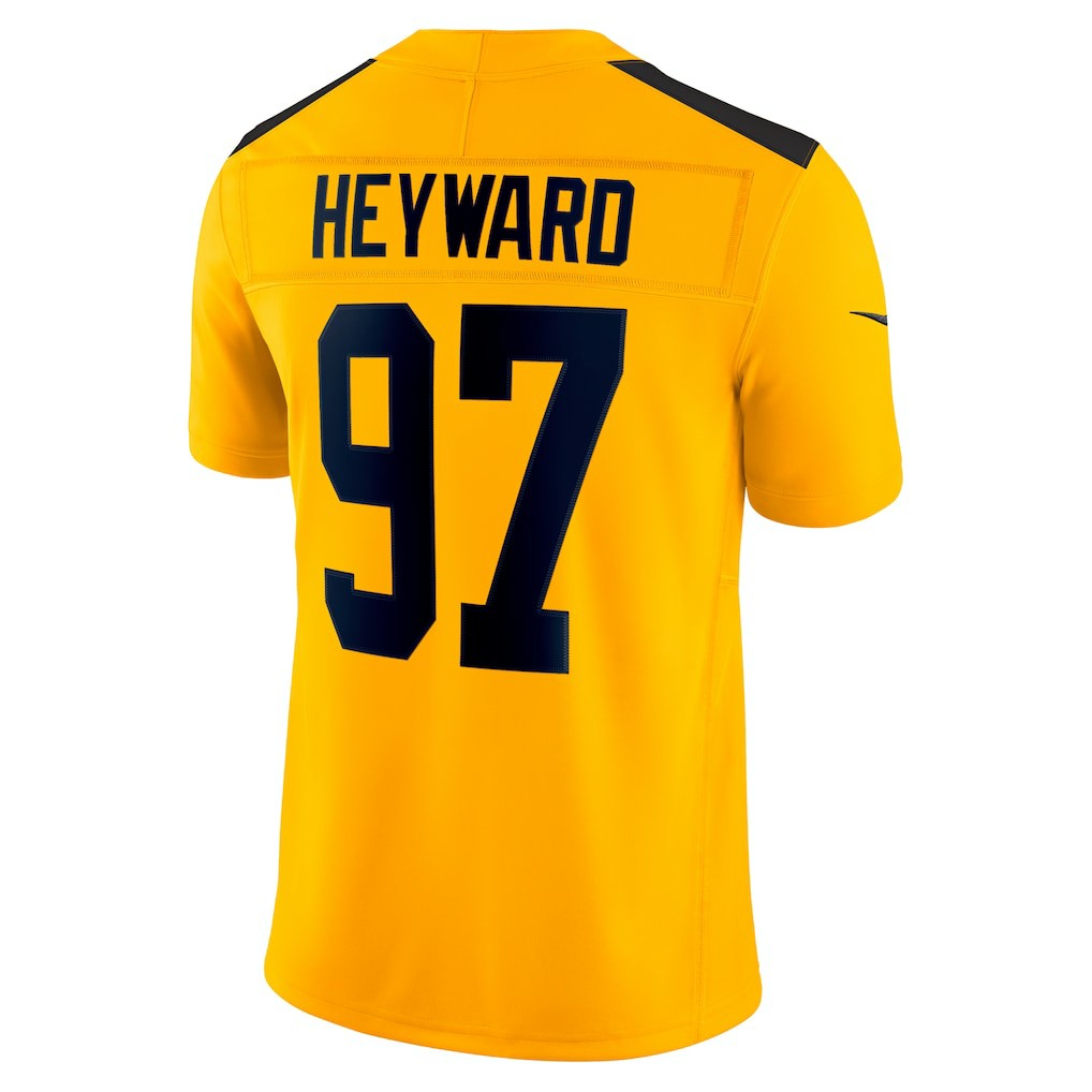 Cameron Heyward Pittsburgh Steelers Alternate Vapor F.U.S.E. Limited Jersey - Gold | Nike cheap