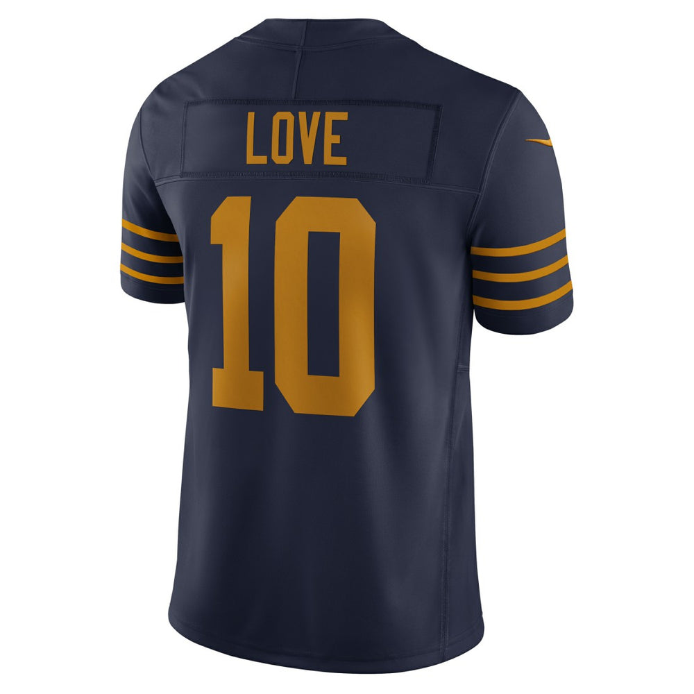 Jordan Love Green Bay Packers The 1923 Classic Vapor F.U.S.E. Limited Jersey - Navy | Nike for sale