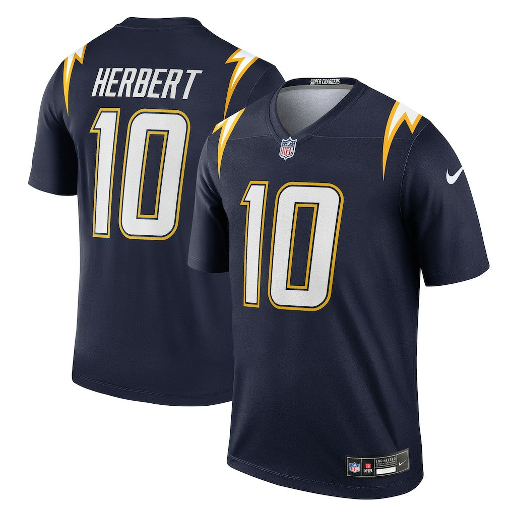 Justin Herbert Los Angeles Chargers Alternate Super Chargers Legend Player Performance Top - Navy | Nike on sale