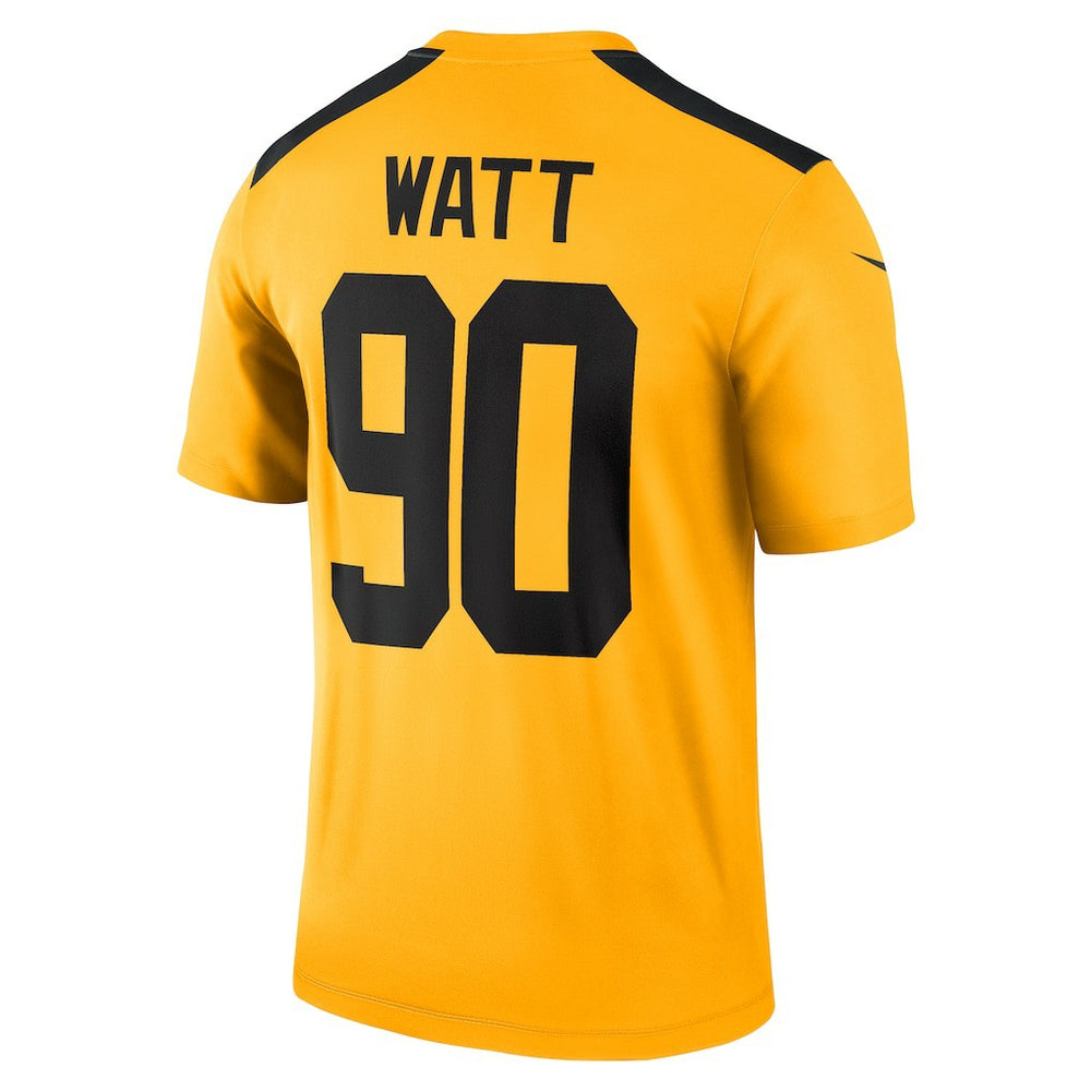 T.J. Watt Pittsburgh Steelers Alternate 1933 Throwback Legend Player Performance Top - Gold | Nike outlet