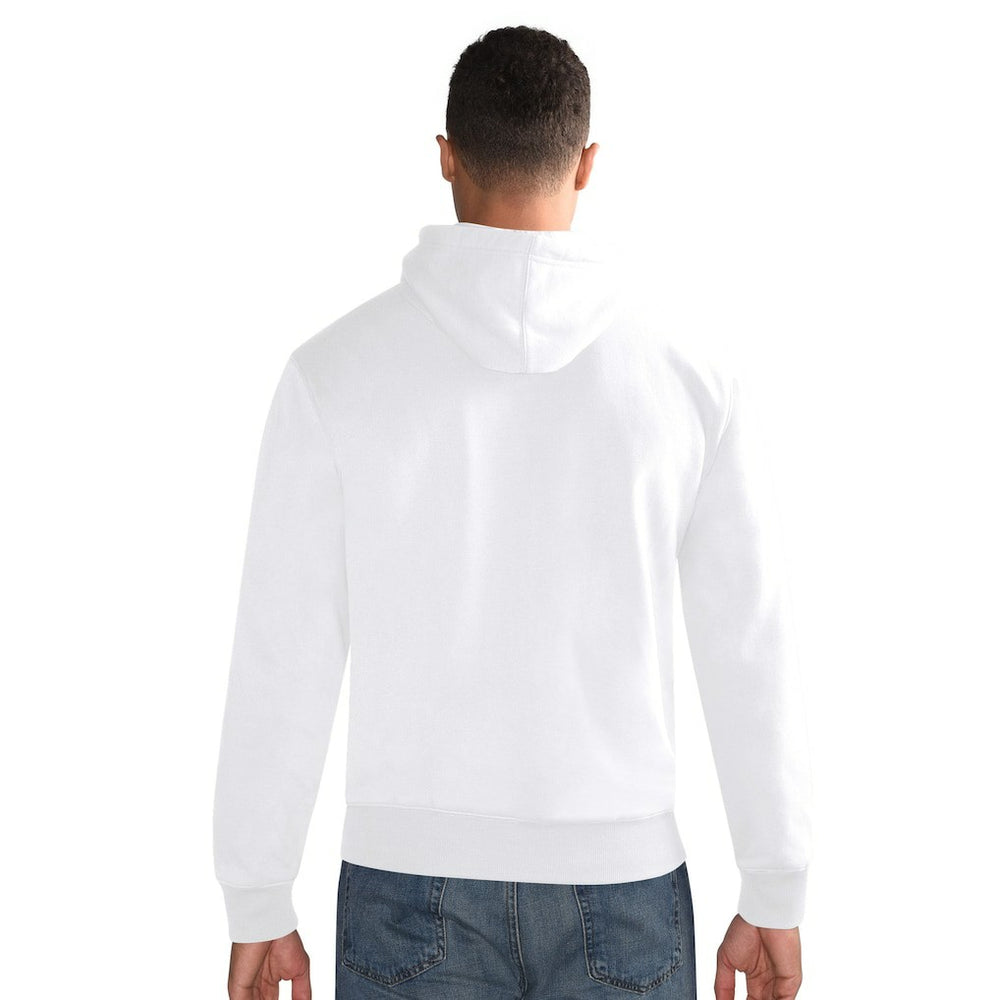 Buffalo Bills Starter Vintage Pullover Hoodie - White on sale