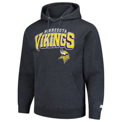 Minnesota Vikings Starter Vintage Pullover Hoodie - Charcoal discount