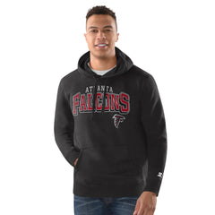 Atlanta Falcons Starter Vintage Pullover Hoodie - Black discount