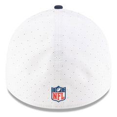 Dallas Cowboys New Era 2025 NFL Training Camp 39THIRTY Flex Hat - White/Navy sale