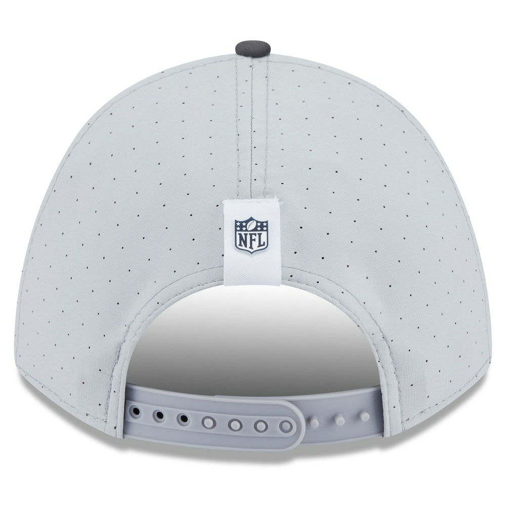 Dallas Cowboys New Era 2025 NFL Training Camp A-Frame 9FORTY Adjustable Hat - Gray/Graphite discount