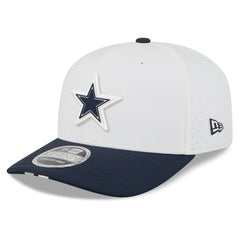 Dallas Cowboys New Era 2025 NFL Training Camp 9SEVENTY Adjustable Hat - White/Navy outlet
