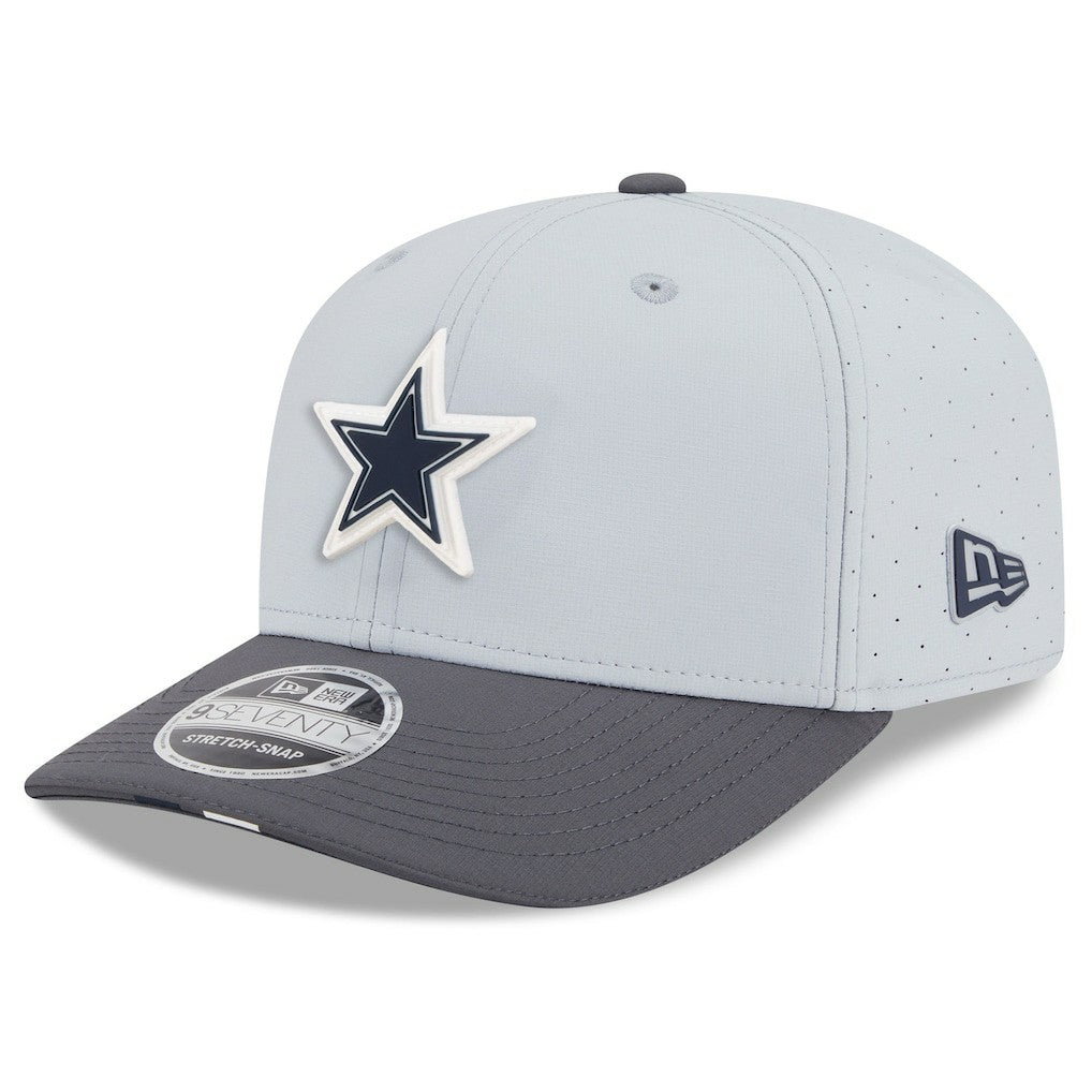Dallas Cowboys New Era 2025 NFL Training Camp 9SEVENTY Adjustable Hat - Gray/Graphite discount