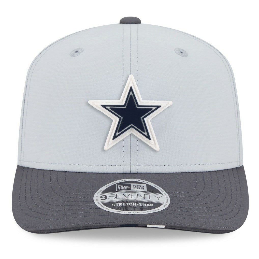 Dallas Cowboys New Era 2025 NFL Training Camp 9SEVENTY Adjustable Hat - Gray/Graphite discount