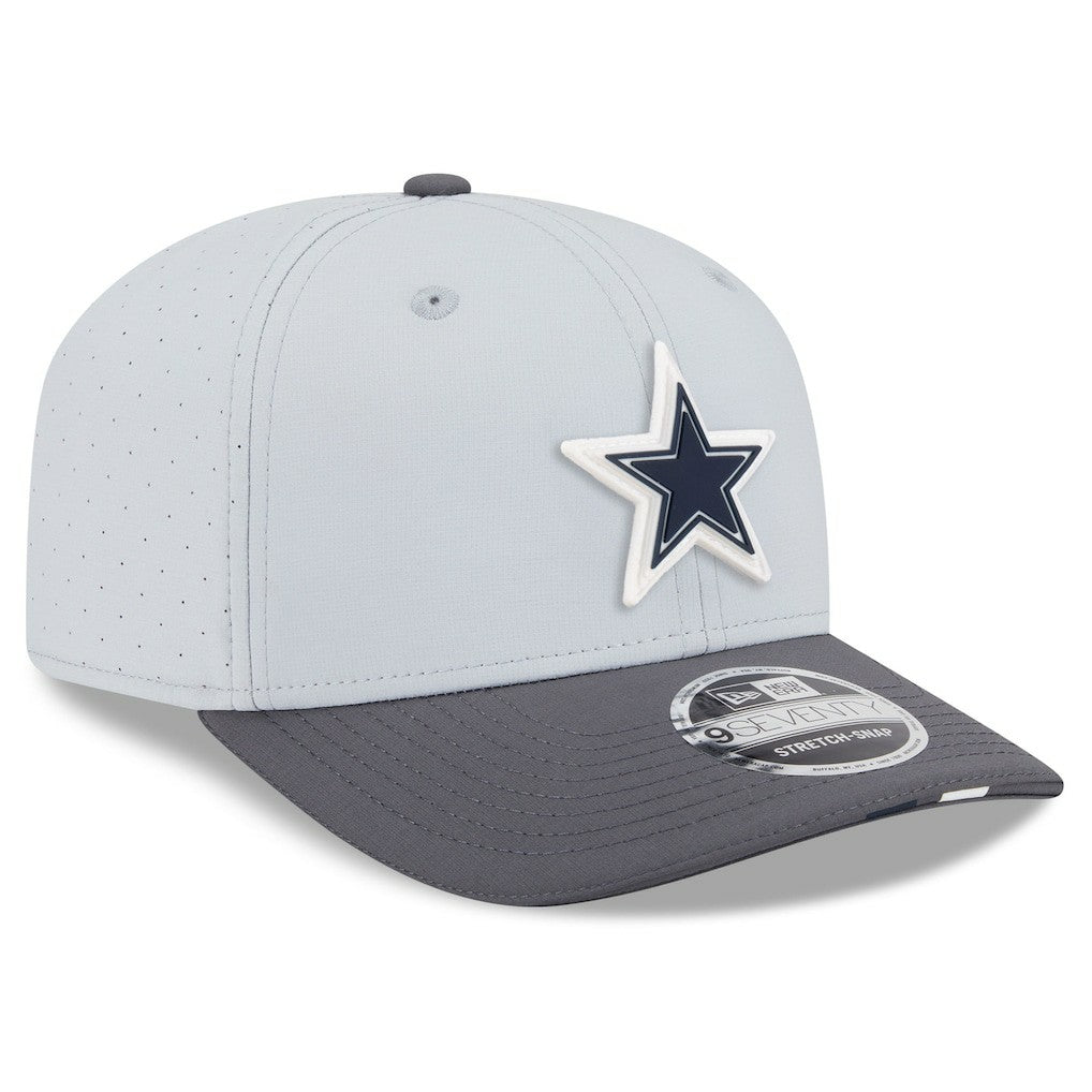 Dallas Cowboys New Era 2025 NFL Training Camp 9SEVENTY Adjustable Hat - Gray/Graphite discount