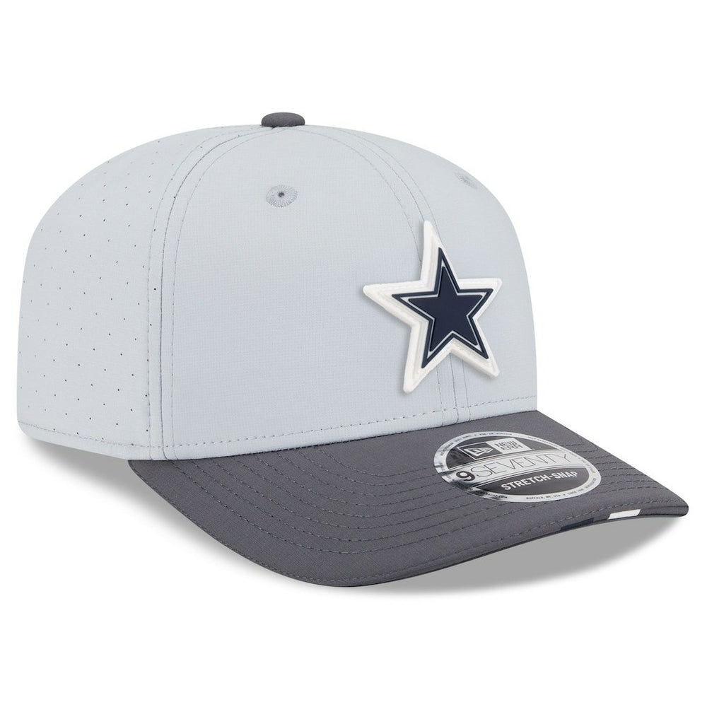 Dallas Cowboys New Era 2025 NFL Training Camp 9SEVENTY Adjustable Hat - Gray/Graphite discount