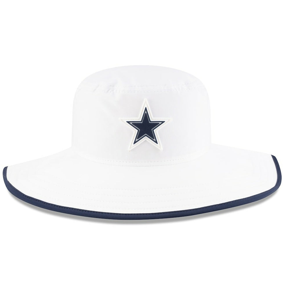 Dallas Cowboys New Era 2025 NFL Training Camp Panama Bucket Hat - White outlet