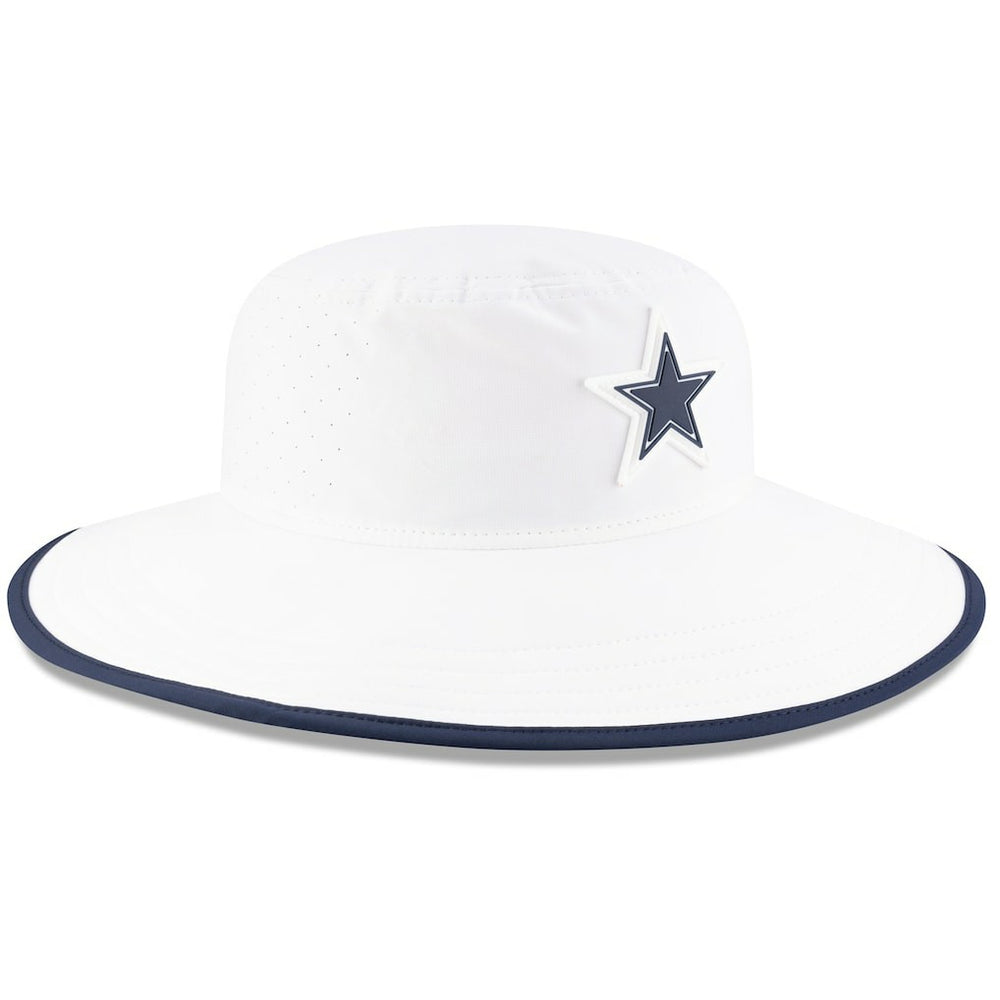Dallas Cowboys New Era 2025 NFL Training Camp Panama Bucket Hat - White outlet