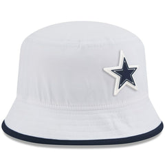 Dallas Cowboys New Era 2025 NFL Training Camp Stretch Bucket Hat - White outlet