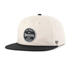 Las Vegas Raiders '47 Payson Captain Adjustable Hat - Natural on sale