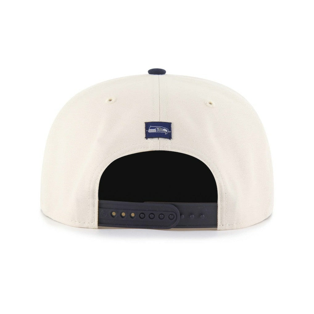 Seattle Seahawks '47 Payson Captain Adjustable Hat - Natural discount