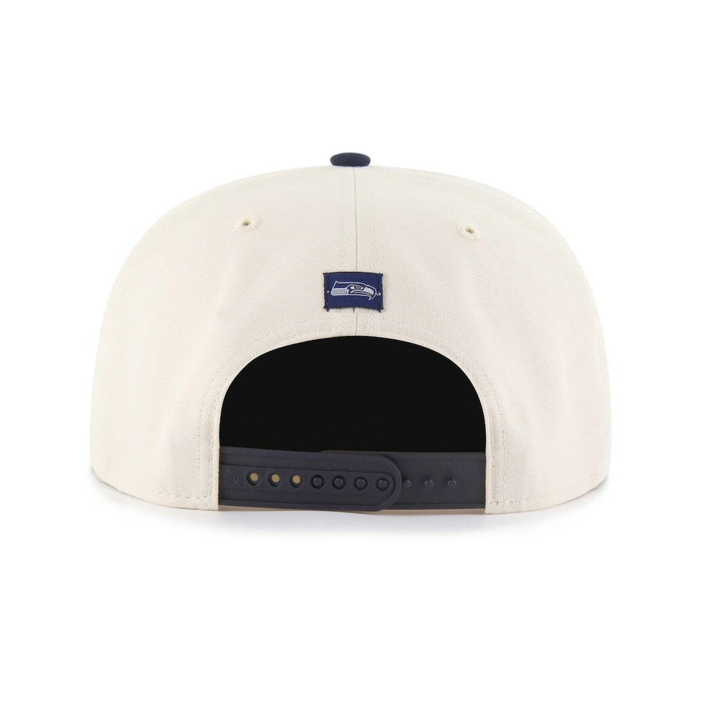 Seattle Seahawks '47 Payson Captain Adjustable Hat - Natural discount
