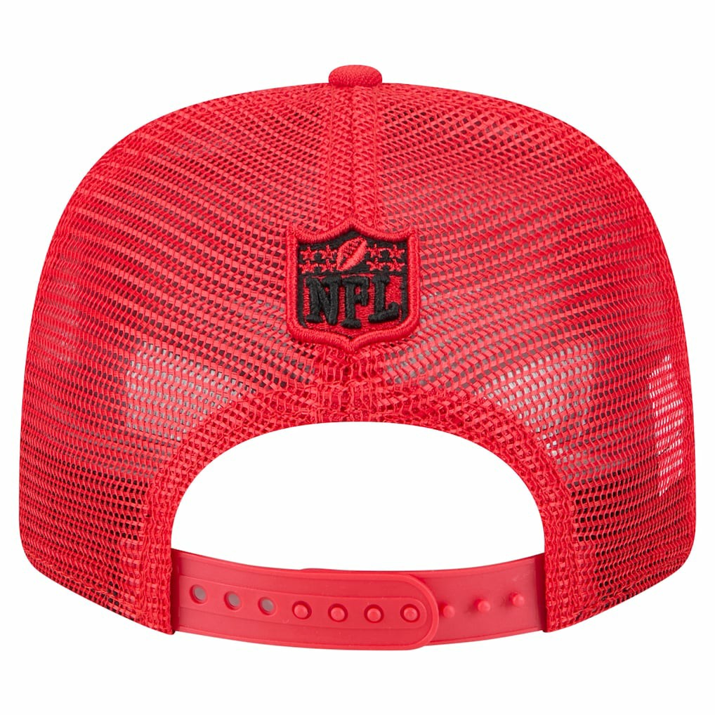 Kansas City Chiefs New Era Team Collection 9SEVENTY Stretch-Snap Adjustable Hat - Red on sale