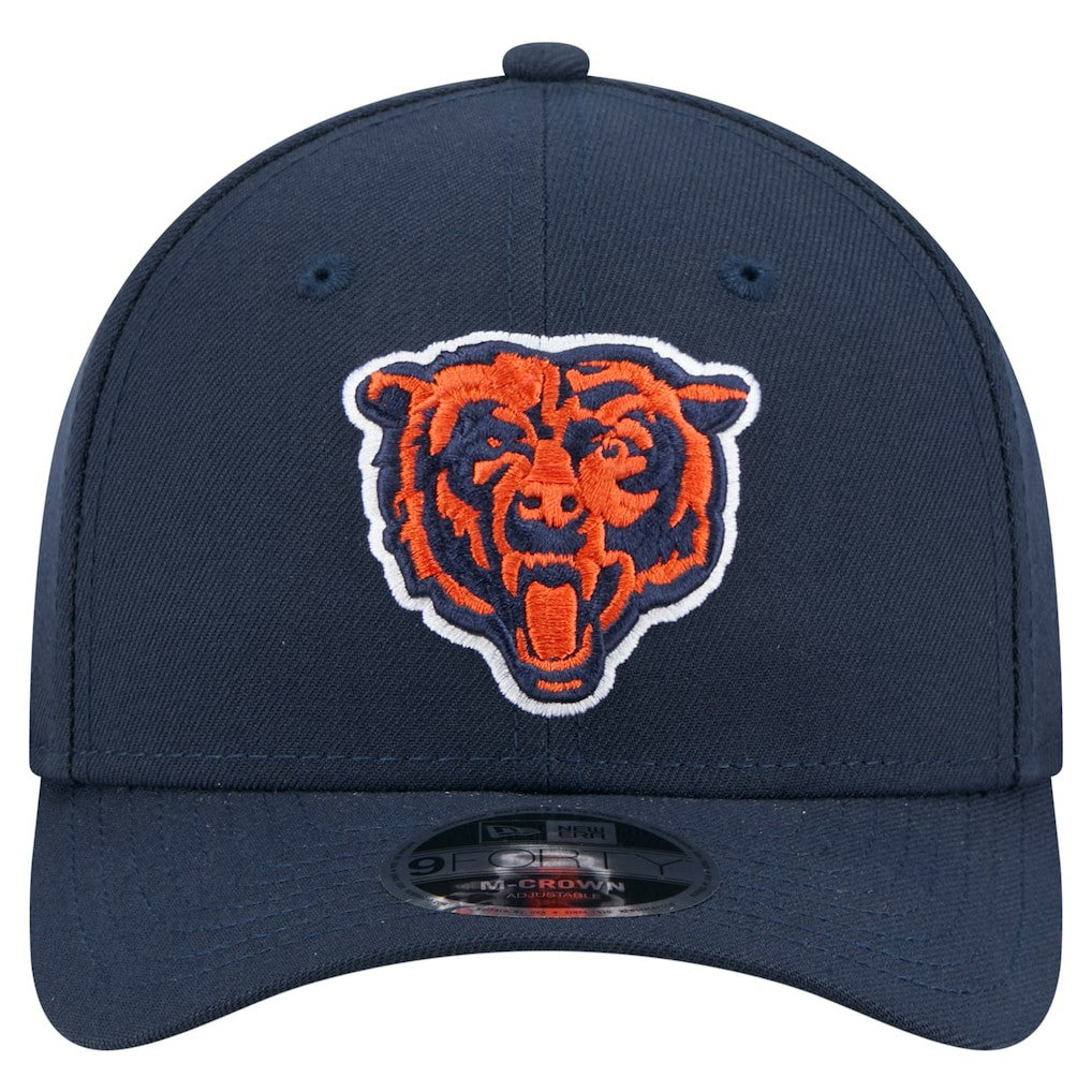 Chicago Bears New Era Team Collection 9FORTY M-Crown Adjustable Hat - Navy discount