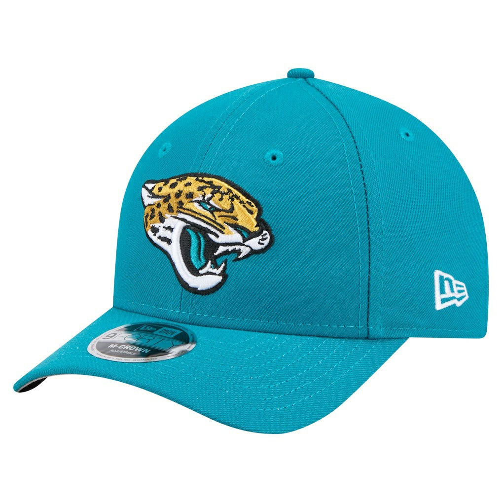 Jacksonville Jaguars New Era Team Collection 9FORTY M-Crown Adjustable Hat - Teal discount