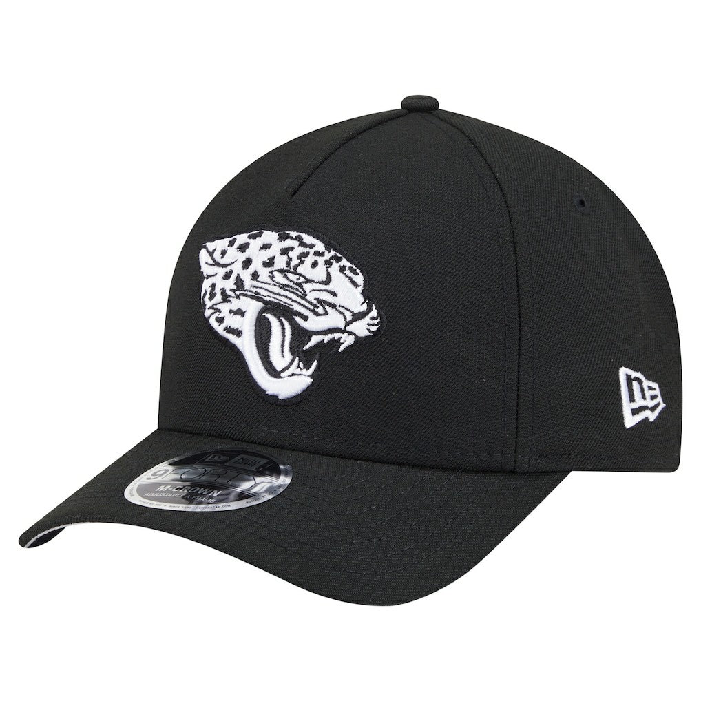 Jacksonville Jaguars New Era Team Collection 9FORTY M-Crown A-Frame Adjustable Hat - Black on sale