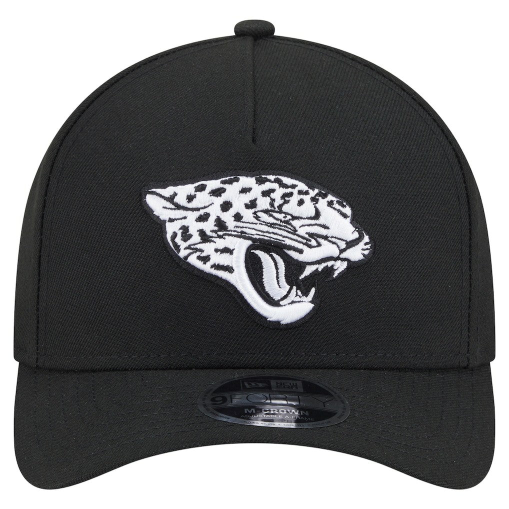 Jacksonville Jaguars New Era Team Collection 9FORTY M-Crown A-Frame Adjustable Hat - Black on sale