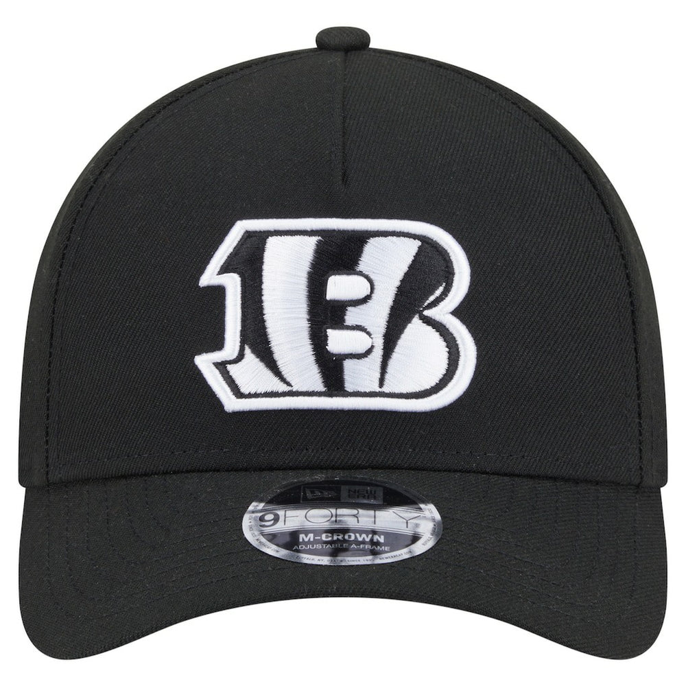 Cincinnati Bengals New Era Team Collection 9FORTY M-Crown A-Frame Adjustable Hat - Black online