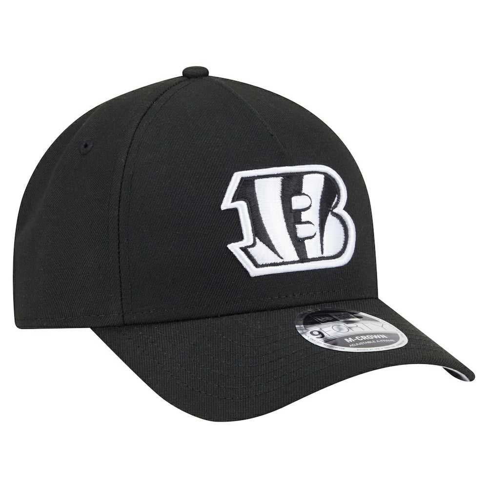 Cincinnati Bengals New Era Team Collection 9FORTY M-Crown A-Frame Adjustable Hat - Black online