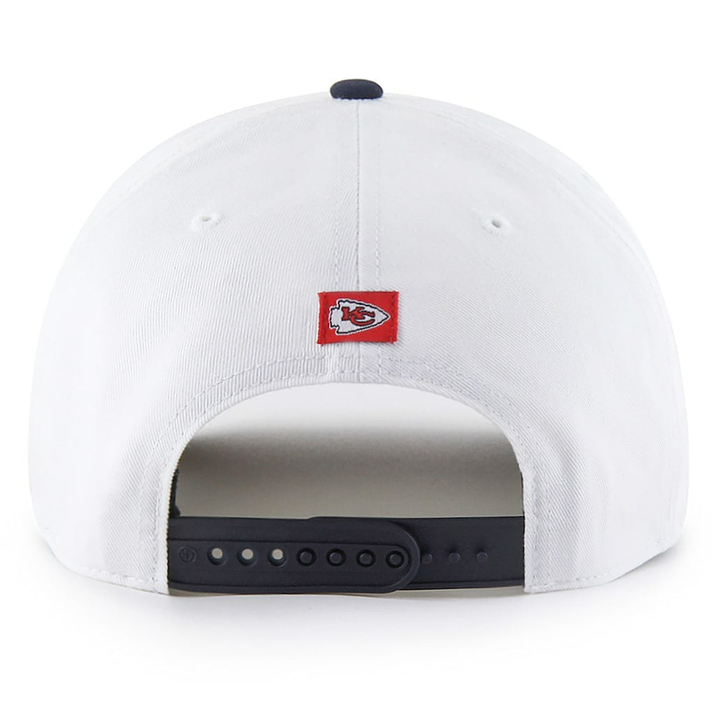 Kansas City Chiefs '47 Patriotic Overhand Hitch Adjustable Hat - White on sale