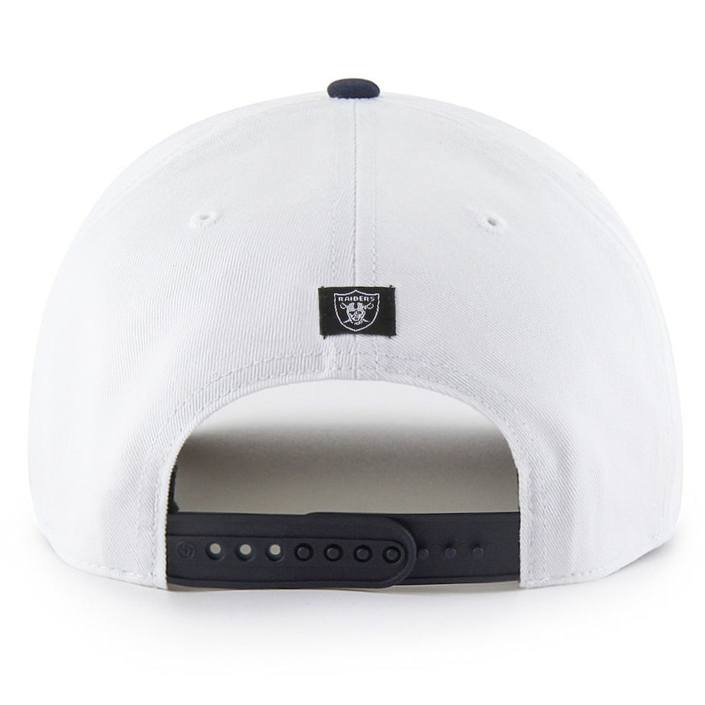 Las Vegas Raiders '47 Patriotic Overhand Hitch Adjustable Hat - White on sale