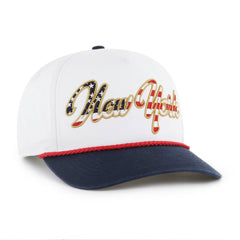 New York Jets '47 Patriotic Overhand Hitch Adjustable Hat - White online