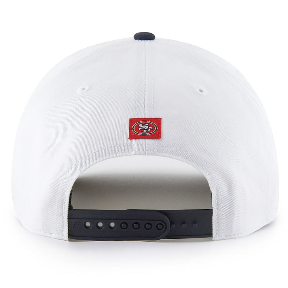 San Francisco 49ers '47 Patriotic Overhand Hitch Adjustable Hat - White on sale