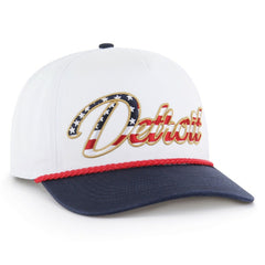 Detroit Lions '47 Patriotic Overhand Hitch Adjustable Hat - White outlet
