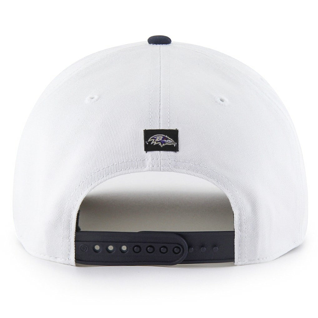 Baltimore Ravens '47 Patriotic Overhand Hitch Adjustable Hat - White for sale