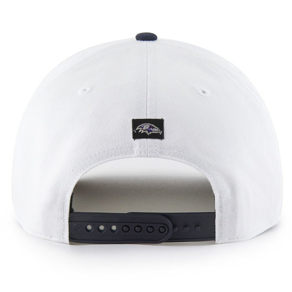 Baltimore Ravens '47 Patriotic Overhand Hitch Adjustable Hat - White for sale