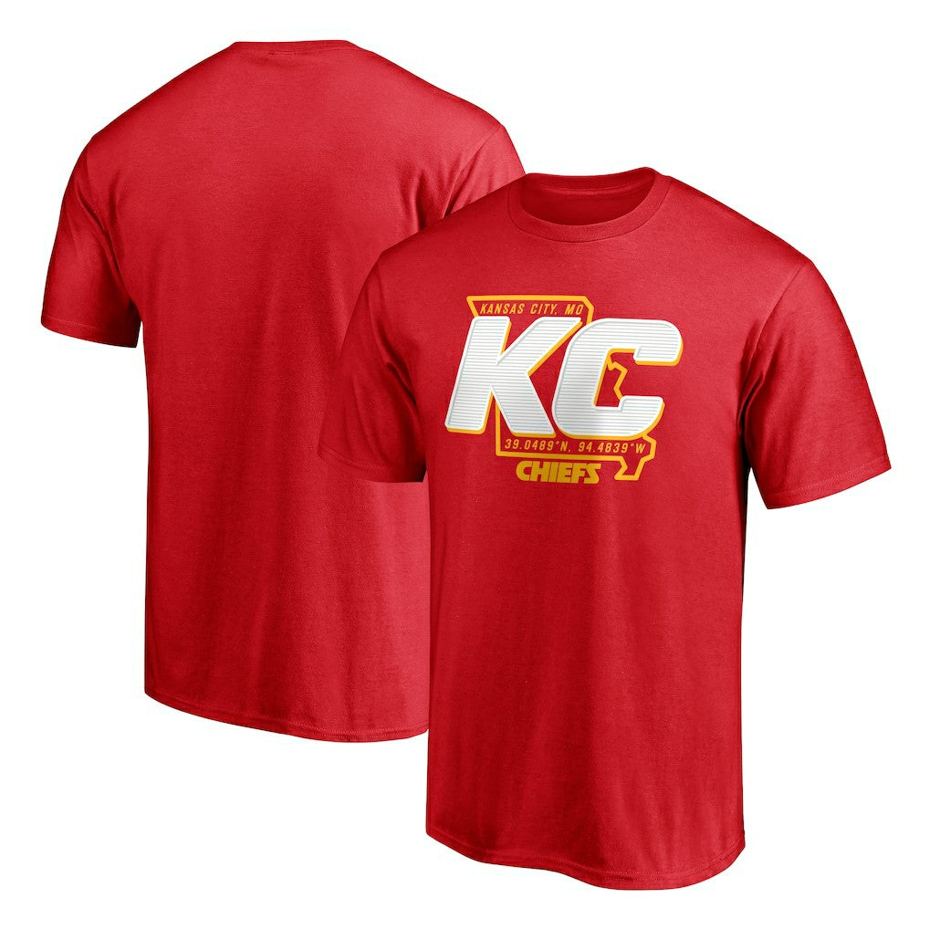 Kansas City Chiefs Hometown Collection 1st Down T-Shirt - Red for sale