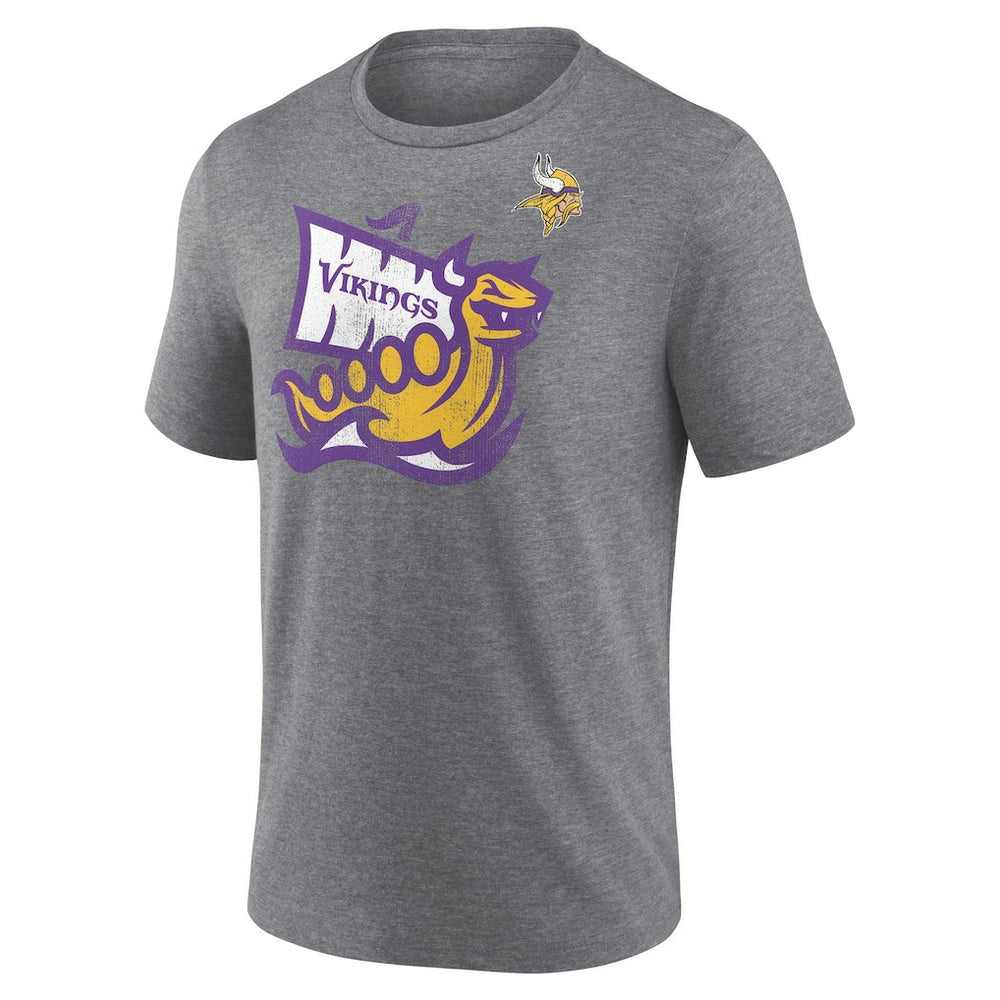 Minnesota Vikings Hot Route Tri-Blend T-Shirt - Heather Gray online