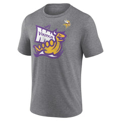Minnesota Vikings Hot Route Tri-Blend T-Shirt - Heather Gray online