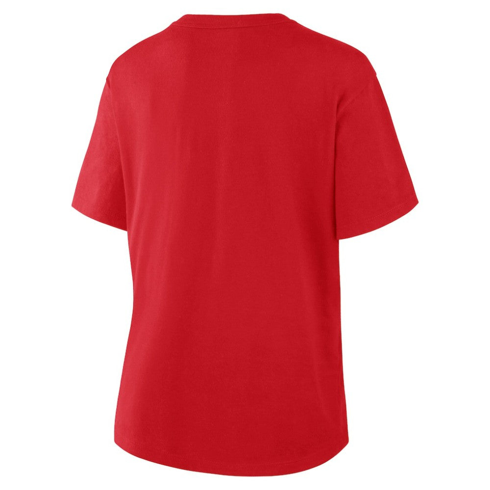 Chicago Blackhawks Fanatics Women's 2025 Winter Classic Primary Logo T-Shirt Athletic Red