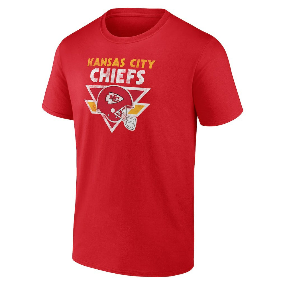Kansas City Chiefs Retro Helmet T-Shirt - Red sale