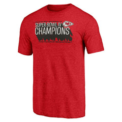 Kansas City Chiefs Vintage Tri-Blend T-Shirt - Red online