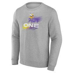 Minnesota Vikings As One Skol Pullover Sweatshirt - Gray online