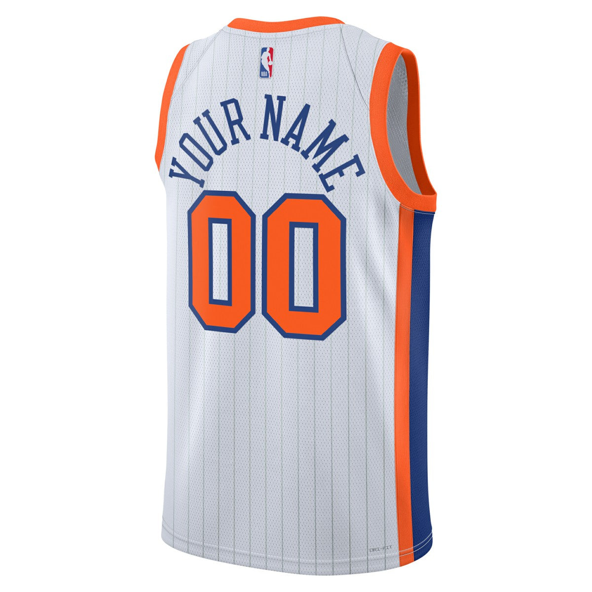 New York Knicks Unisex 2024/25 Custom Swingman Jersey - City Edition - White | Nike on sale