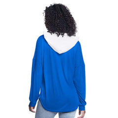 Orlando Magic G-III 4Her by Carl Banks Women's Bench Player Oversized Long Sleeve Hooded Top - Blue discount