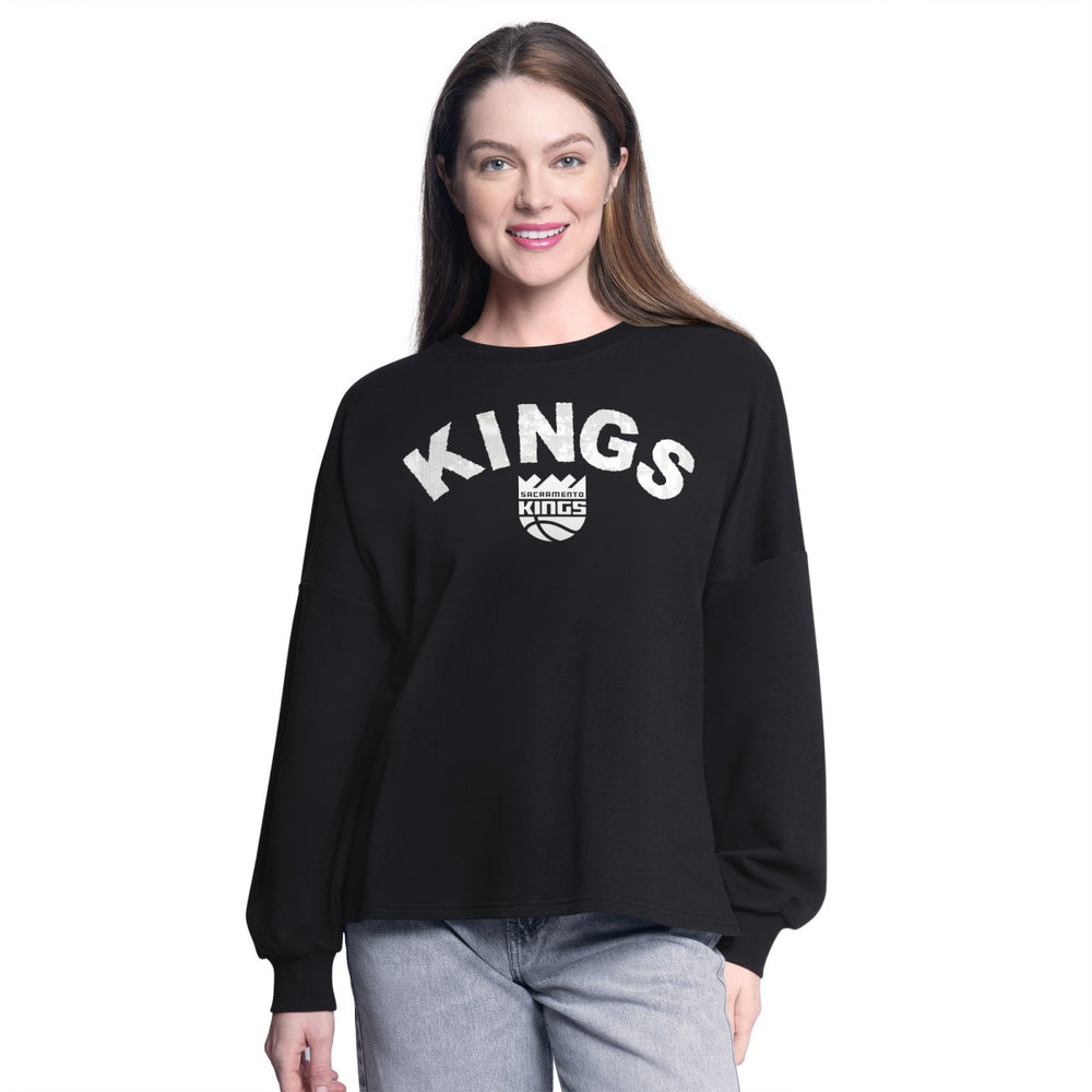 Sacramento Kings G-III 4Her by Carl Banks Women's Athletic Pullover Sweatshirt - Black shop