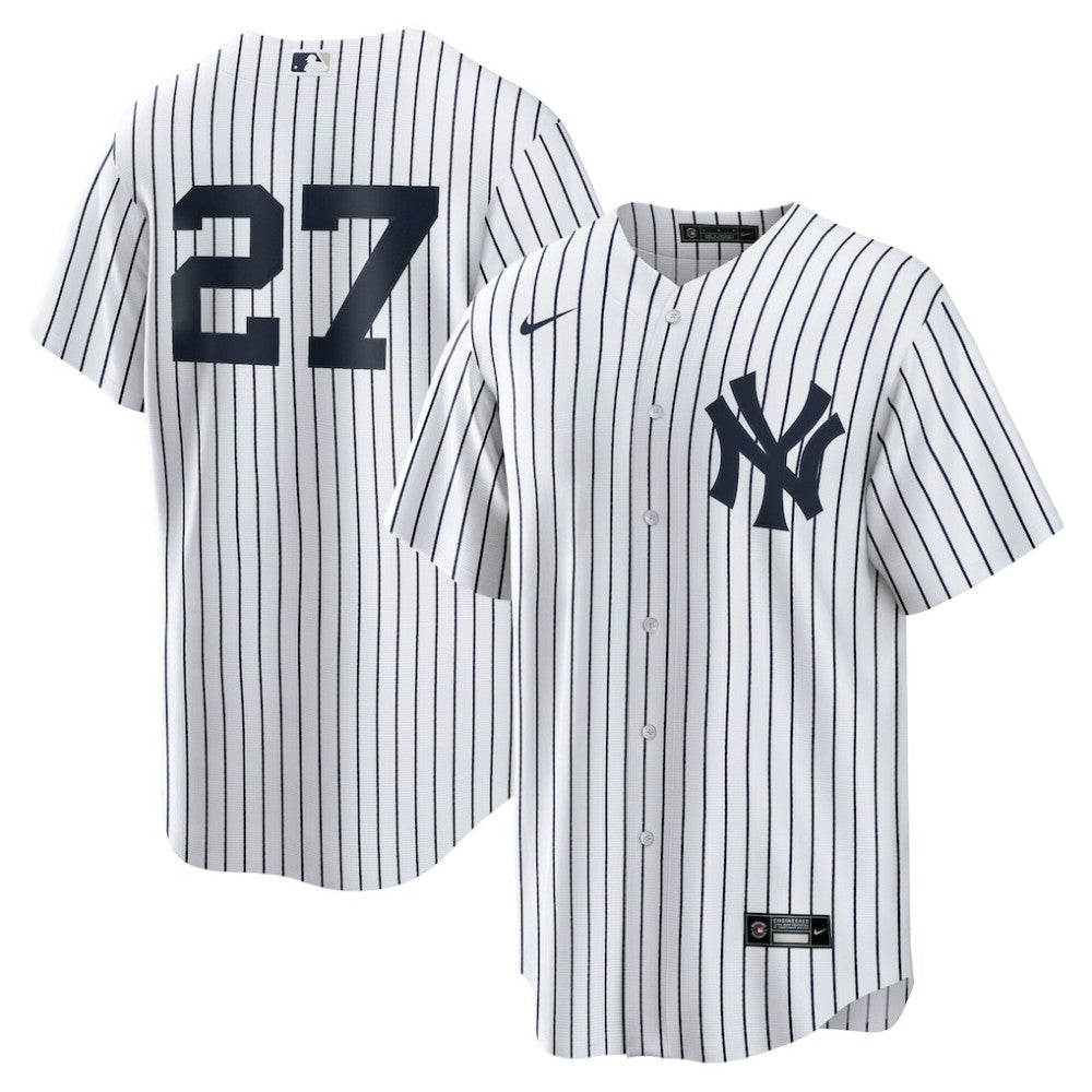 Giancarlo Stanton New York Yankees Home Replica Player Jersey - White | Nike
