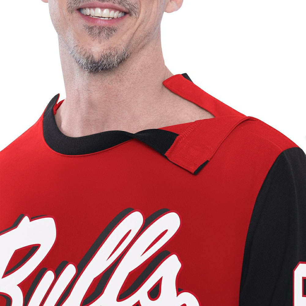 Chicago Bulls G-III Sports by Carl Banks Adaptive Rugby Long Sleeve Top sale - Red sale