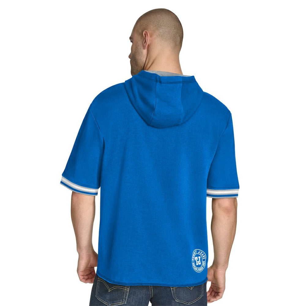 Dallas Mavericks Tommy Jeans Paul French Terry Short Sleeve Pullover Hoodie sale - Blue on sale